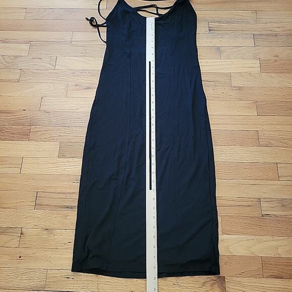 Heavenly Victoria Secret Tie Back Halter Bodycon Slip Dress NEW Jersey Knit - Picture 8 of 11